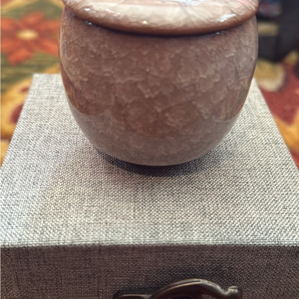 Mini Ceramic Pots for Pet Urn, Unique Dog Ashes for Memory Pot